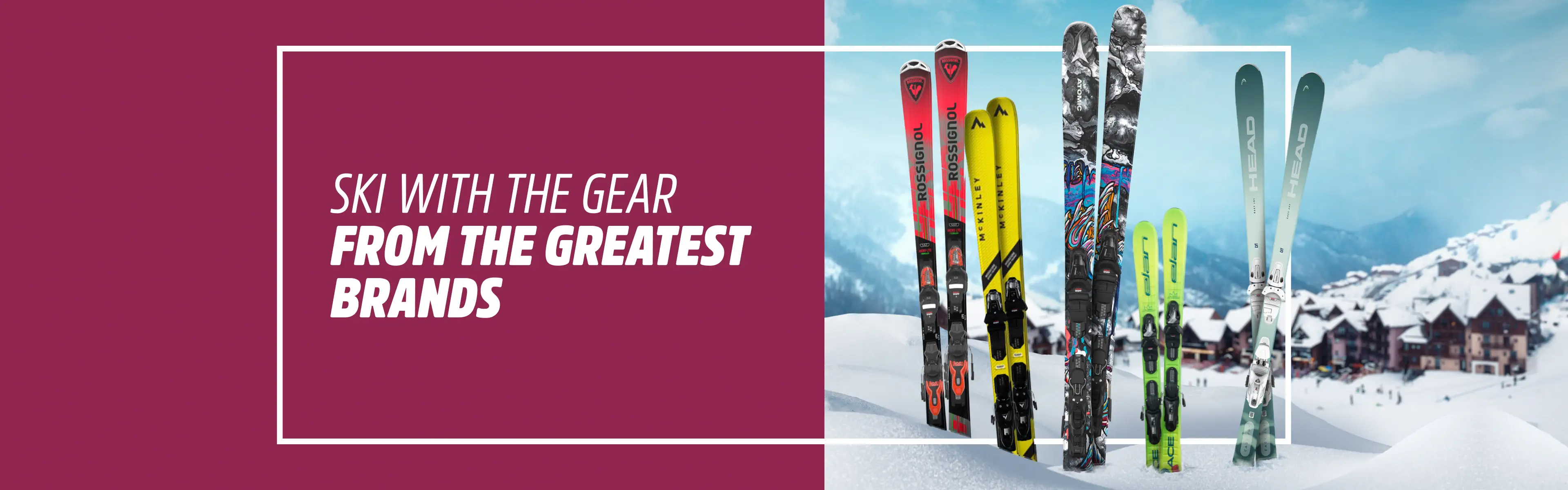 Ski rental Montchavin